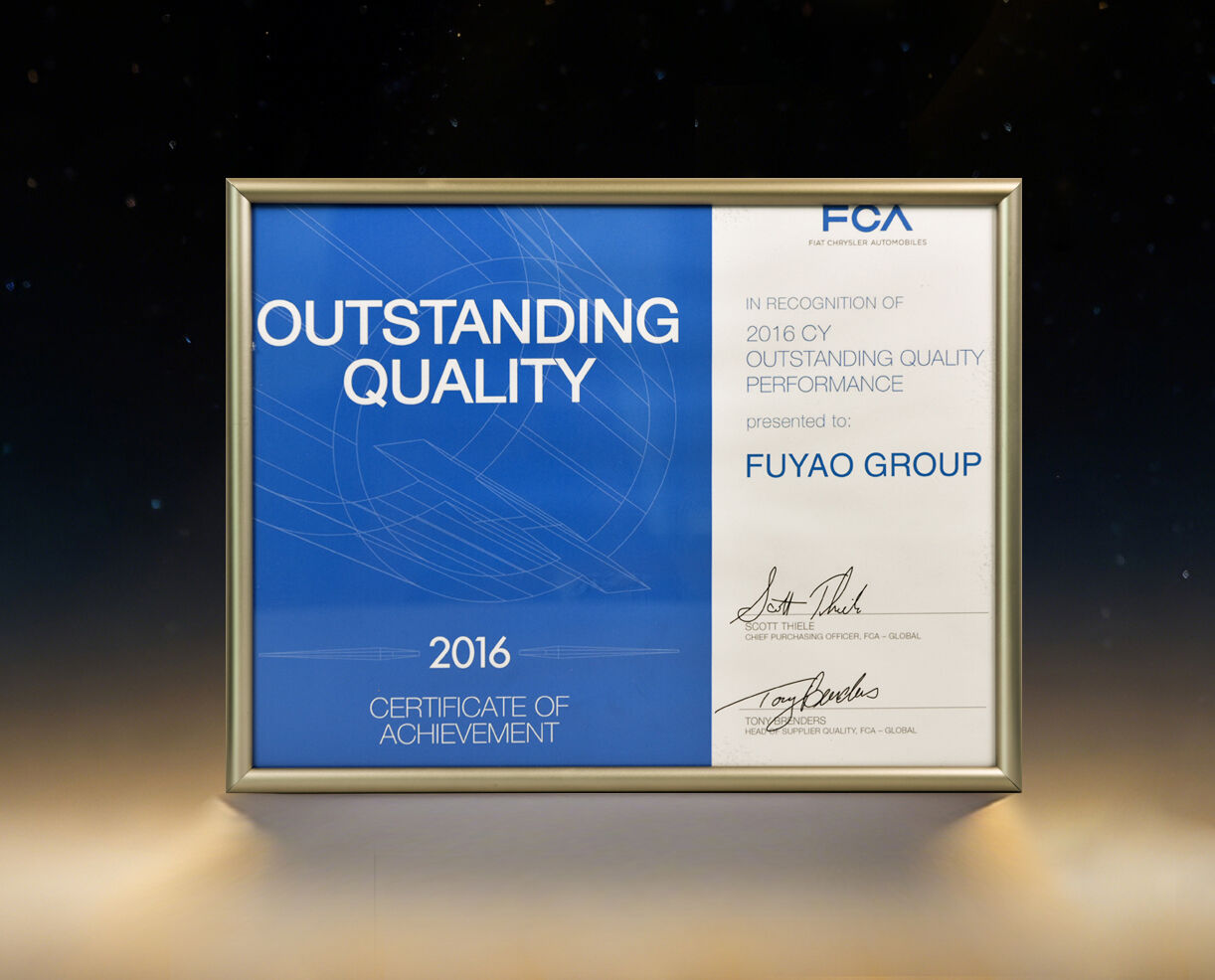 Chrysler Outstanding Quality Performance